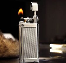 Zinc Alloy Cigar Lighter with Tobacco Pipe Tamper Butane Oblique Easy Ignition picture