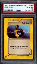 PSA 10 Full Heal 2002 Pokemon Card 154/165 Expedition picture