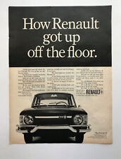 1967 Renault 10 Automobile, Hoover Fry Pan Vintage Print Ads picture