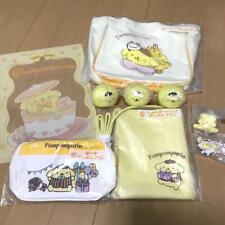 Pompompurin Goods lot of 9 Pouch tote bag Mini Figure Shoulder bag Goods items picture