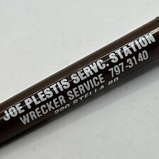 VTG Ballpoint Pen Joe Plestis Service Station Binghamton NY picture