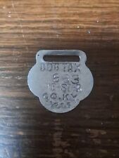 Antique 1926 Webster County Ky Kentucky dog Tax license tag picture