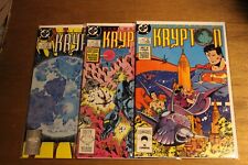The World of Krypton 1-3 of 4, VF/NM, DC, 1987, never read picture