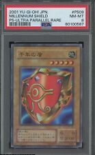 2001 YU-GI-OH JAPANESE P509 MILLENNIUM SHIELD ULTRA PARALLEL PSA 8 picture