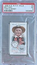 1908 W.D. & H.O. Wills Time And Money #2 BRITTANY PSA 5 EX picture