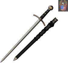 Premium Medieval Dagger Set with Leather Scabbard - Steel Collector's Item picture