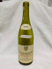1989 Henri Jayer VOSNE ROMANEE  BEAUMONTS (empty) Glass Bottle From Japan picture