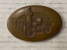 Ford Issued Bronze Centennial Paperweight 1863 - 1963 picture
