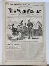 Street and Smith's NEW YORK WEEKLY Newspaper Magazine June 16, 1873 No.32 picture