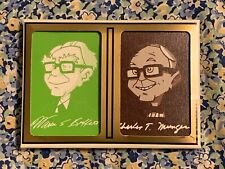 2008 Berkshire Hathaway Warren Buffett Charlie Munger Playing Cards - Used Once picture