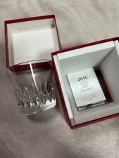 Baccarat Rosa Whisky Crystal Tumbler Glass 2015 EX delivery from JP picture