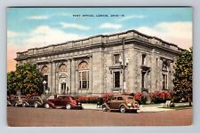 Lorain OH-Ohio, Post Office, Antique Vintage Souvenir Postcard picture