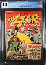 All-Star Comics #7 CGC GD- 1.8 Off White 1st Superman Batman together picture