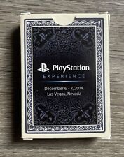 PlayStation Experience 2014: Playing Cards Full Deck. Extremely Rare picture