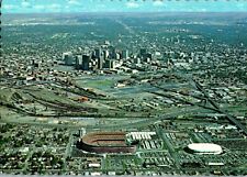 Mile High Stadium, McNichols Arena, Panoramic View of Denver, Colorado CO chrome picture