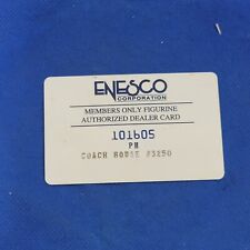 VINTAGE Membership Card Enesco picture