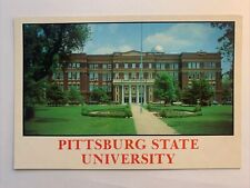 pittsburg state university Pittsburg kansas building postcard picture