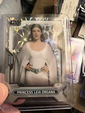🔥2023 Star Wars High Tek Princess Leia Organa Green Refractor /99 #4 picture