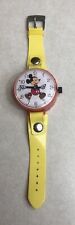 Vintage 1973 Marx Toys Mickey Mouse Wrist Watch Walt Disney Plastic Works picture
