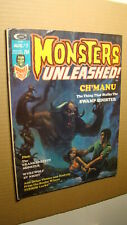 MONSTERS UNLEASHED 7 *NICE* MAN-THING FRANKENSTEIN CREEPY EERIE FAMOUS MONSTERS picture