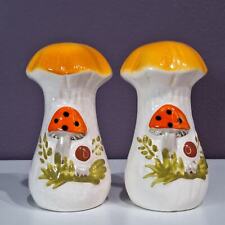 Vintage Merry Mushroom salt and pepper shakers kitchen boho picture