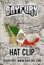 Mexico Hat Visor Clip Blip Enamel Pin Mexican Latino Chicano picture