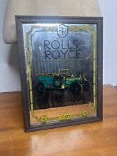 Vintage 1960 Rolls Royce Silver Ghost mirror 13” X 10” Inches Used See Pics picture