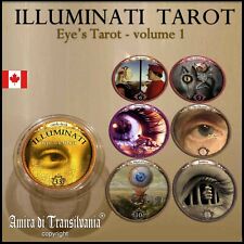 eyes tarot card cards deck illuminati new world order rare collection guide book picture