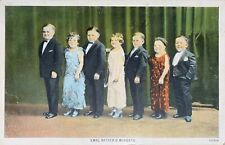 White Border Postcard of Emil Ritter's Midgets , unposted picture