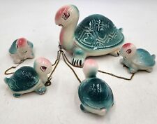 Vintage anthropomorphic vintage Turtle Chain Family Mom And Babies PY Inspired picture