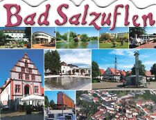 Postcard Germany Bad Salzuflen Die Cut Thermal Spa Resort Lippe Multiview picture