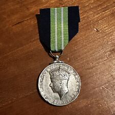 Named 1935 British Sterling Colonial Police Medal Pre WWII picture