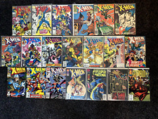 Vintage 80s 90s Marvel Comics lot of 34 - Uncanny X-Men X-Force New Mutants picture