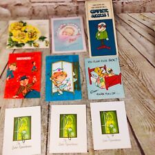 vtg  lot of assorted greeting cards un-used 50a 60s picture