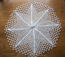 White Vintage Crocheted Doily picture
