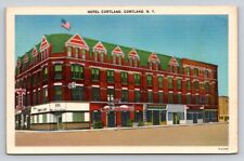 Linen Hotel Cortland New York P646 picture