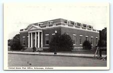 SYLACAUGA, AL Alabama ~ POST OFFICE c1940s Talladega County  Postcard picture