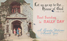 Postcard Rally Day  Card Posted 1944 picture