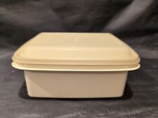 Vintage Tupperware Freeze-N-Save Ice Cream Keeper Storage Container 1254 1255 picture