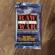 2001 Fleer WF Raw Is War Sealed Pack #2 picture