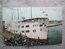Antique Restaurant Ship Cabrillo, Venice, California Postcard picture