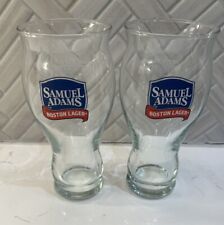 Set of 2 Samuel Adams Boston Lager Pint Glasses For The Love Of Beer Since 1984 picture