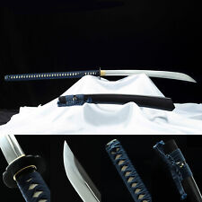 50'' Traditional Naginata T10 Steel Katana Sharp Extended Japanese Samurai Sword picture