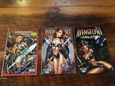 Avengelyne Armageddon Mixed Lot  Maximum 1990s Lot Of 3 Issues Boarded picture