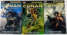 LOT OF 3 CONAN CHRONICLES VOL 5,7,8 MARVEL EPIC COLLECTION TPBS 2020 $135 MSRP picture
