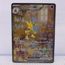A7 Pokémon Card TCG Scarlet and Violet: 151 Alakazam ex SIR 201/165 picture