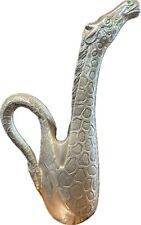 Vintage Metal Giraffe Vase picture