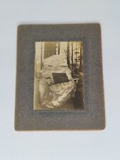 1900s Mounted Photo Emerson's Grave Sleepy Hollow Cemetery Concord MA picture