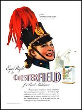 1940 Marion Hutton photo Chesterfield cigarettes vintage Print Ad  adL26 picture