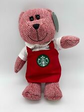 Starbucks 2016 Limited Edition Red Holiday Apron Bearista Girl Bear NIB picture